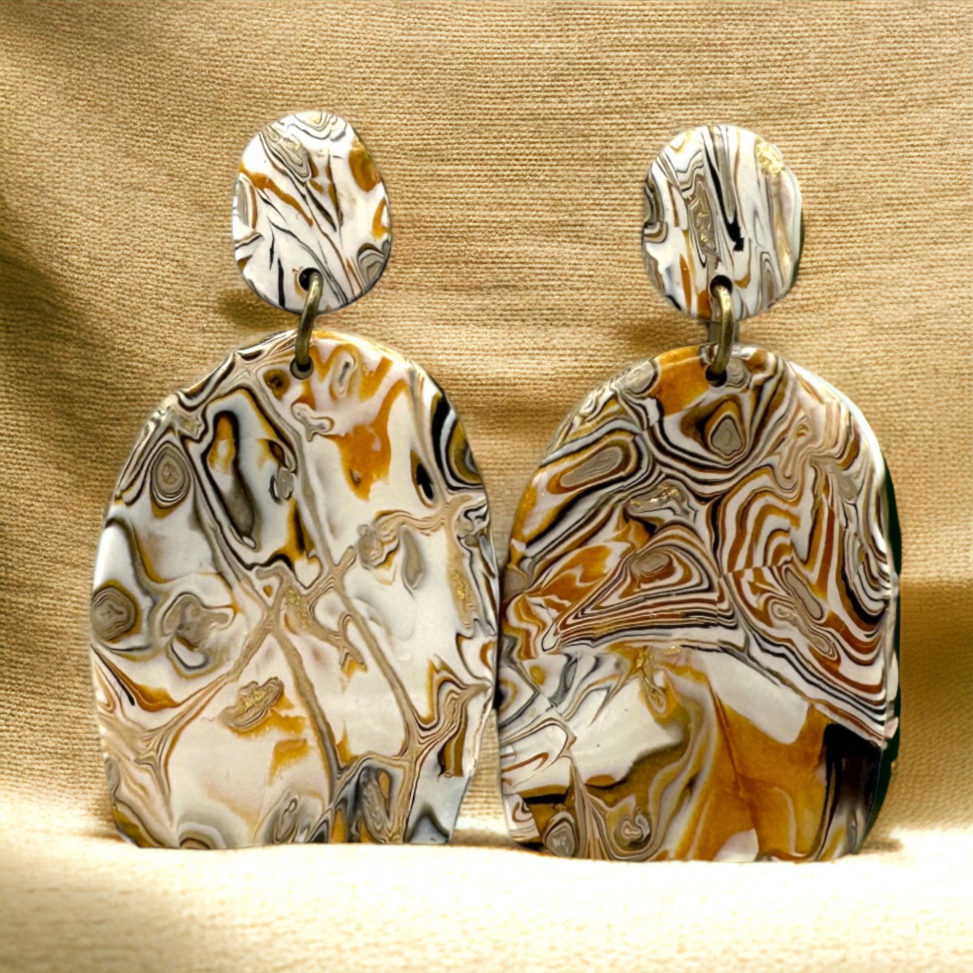 Made With Love Azura Collection Solid Arch Post Earrings