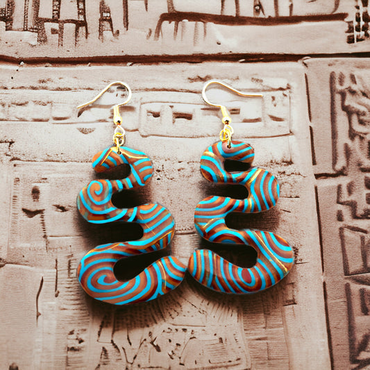 Osiris Extra Large Squiggles Earrings
