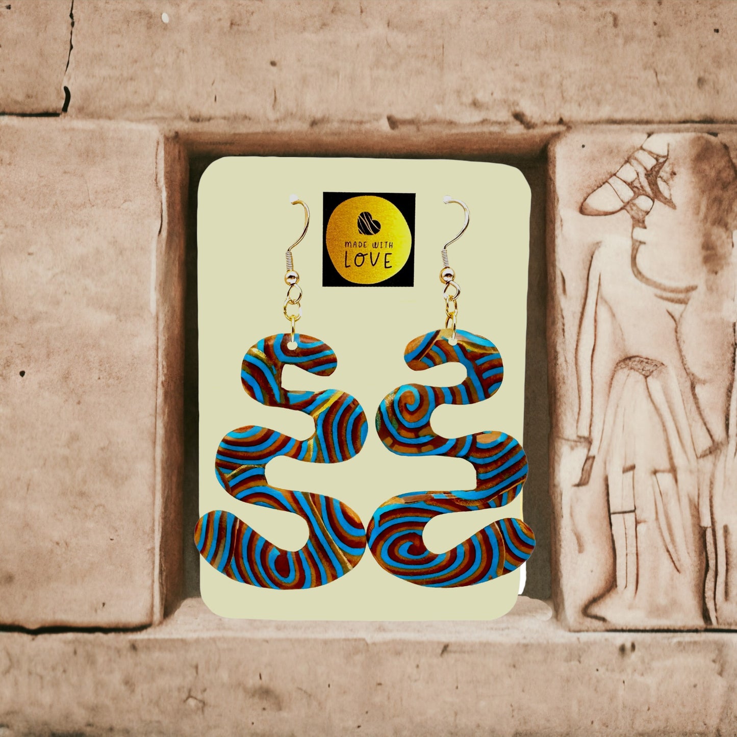 Osiris Extra Large Squiggles Earrings