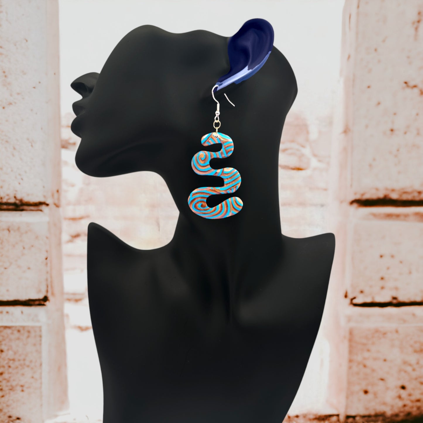 Osiris Extra Large Squiggles Earrings