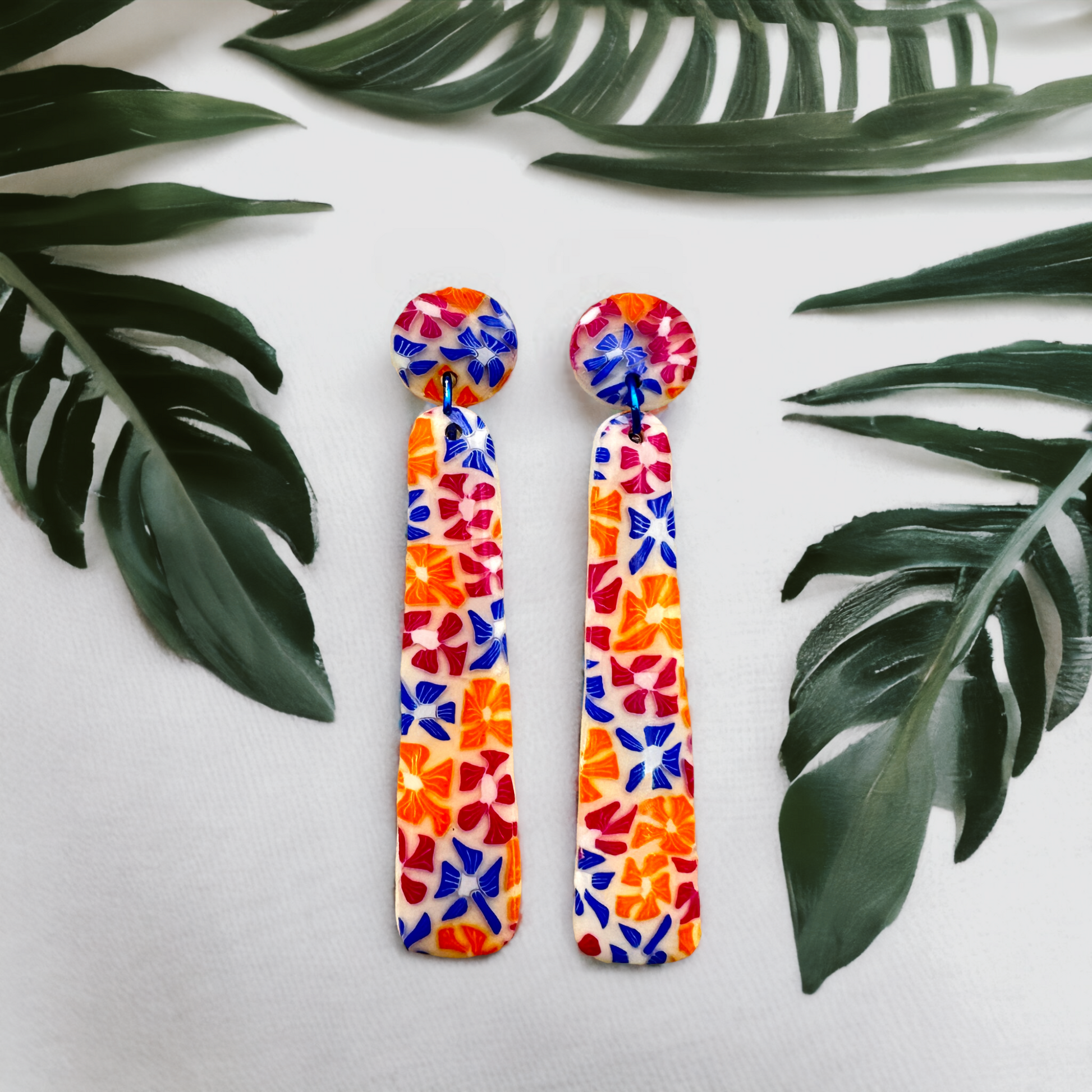 Made With Love Tutti Frutti Colllection Large Exclamation Post Earrings
