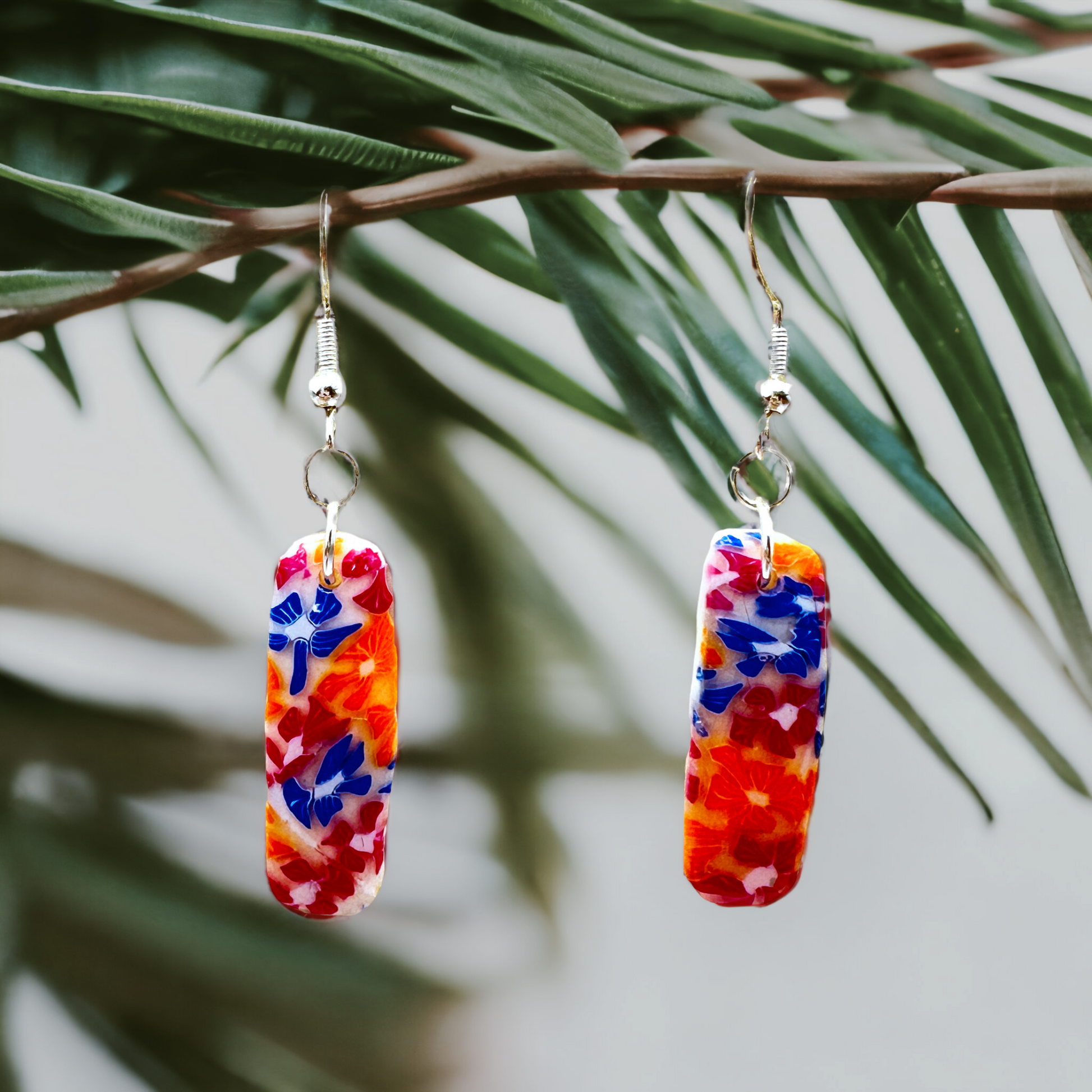 Made With Love Tutti Frutti Collection Small Oblong Hook Earrings